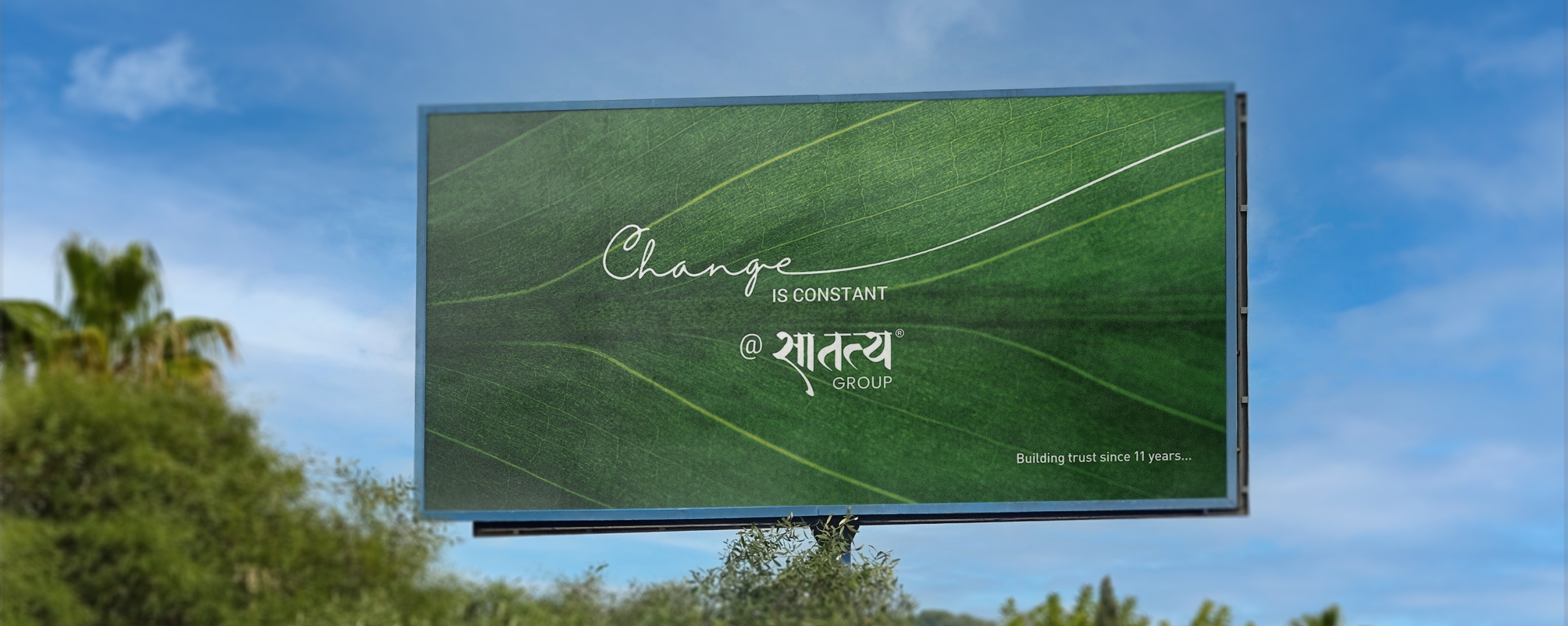 Satatya Syrill Hoarding